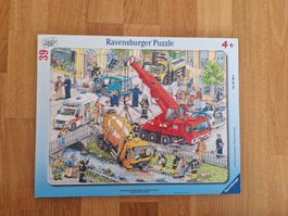Ravensburger Puzzle Rettungseinsatz Feuerwehr, Polizei