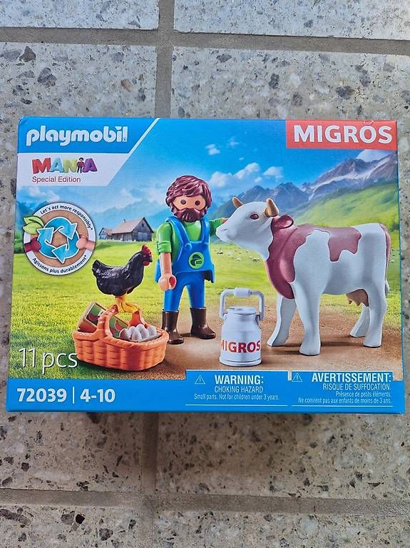Playmobil Giocattoli: Migros Mania Playmobil – Nuovo e nell'imballaggio originale da Küsnacht ZH venduto da Jasmin2000