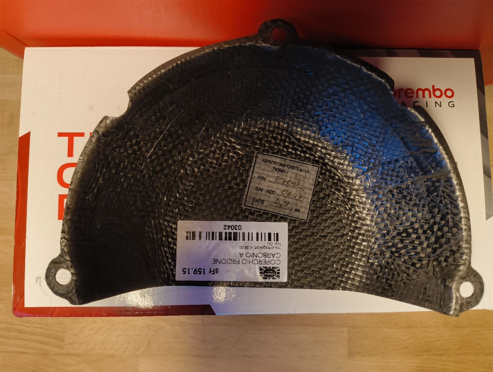 Ducati Tutti i ricambio per moto: Carbon Kupplungsdeckel Ducati – Usato da Vinelz venduto da jdt1969 1