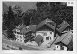Flugaufnahme Gersau Seestrasse