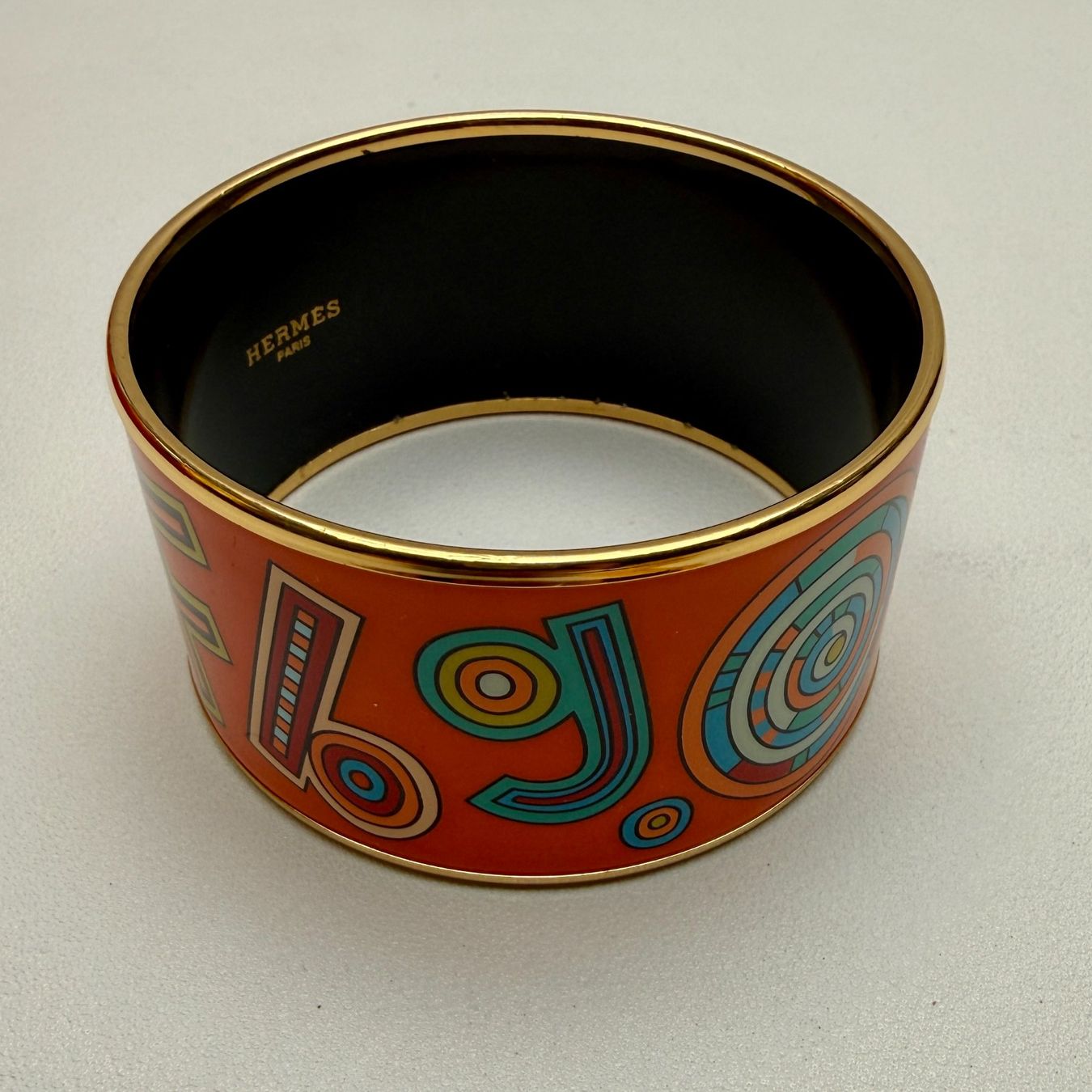 Hermès Bracciali & Braccialetti: Hermès bracelet émaille + boîte & sac – Usato da Genève venduto da rosebud635 6