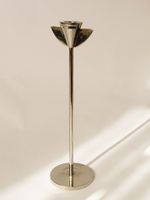 Vintage Kerzenständer Metall – Flügel Design – Kerzenhalter