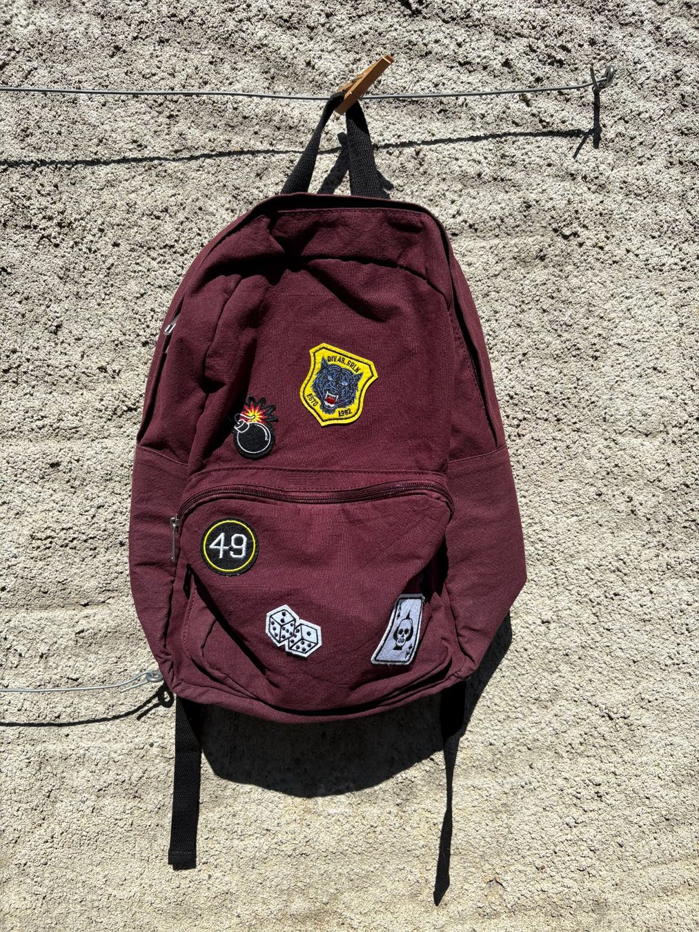 Zaini: 2000er Patch Tagesrucksack // 2000s Y2K Backpack 20L – Nuovo (secondo la descrizione) da Wittnau venduto da cel_j8w9