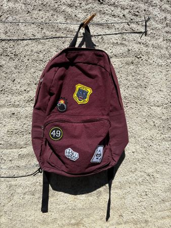 2000er Patch Tagesrucksack // 2000s Y2K Backpack 20L