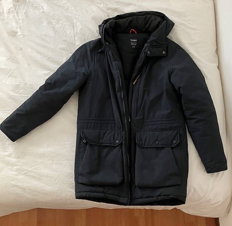 Pull&Bear Giacche: Pull & Bear dunkelblau Jacke – Usato da Zürich venduto da el_nota