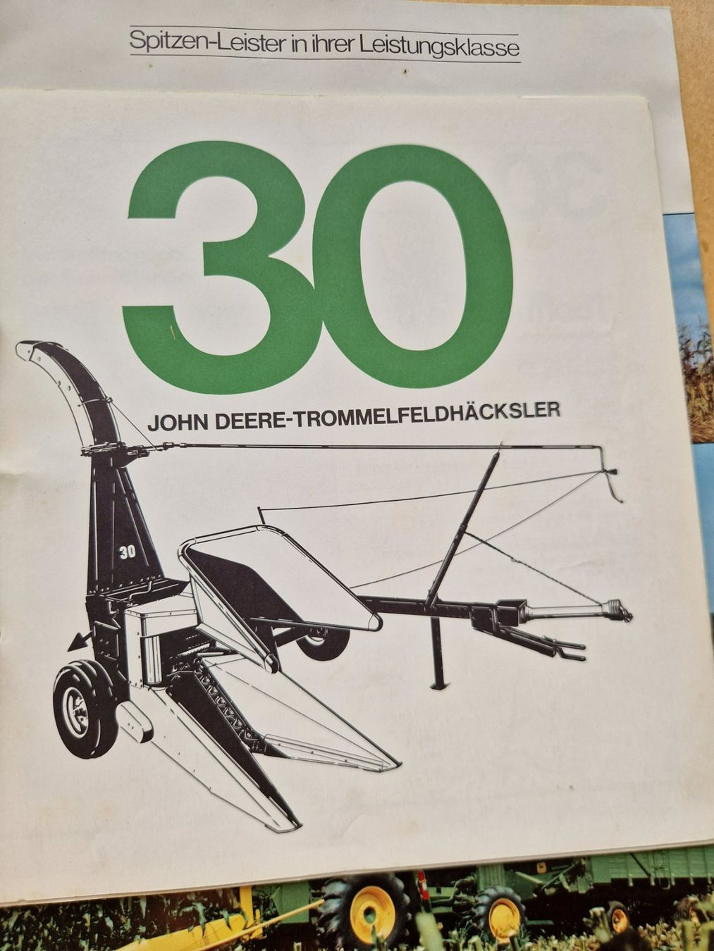 John Deere Trattori: Original John Deere Oldtimer Landmaschinen Prospekte – Usato da Dürnten venduto da Bachtel84 7