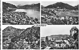 Chamby, Mehrbildkarte