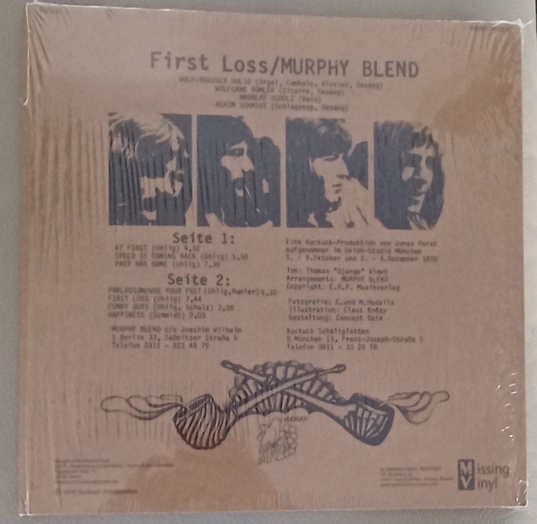 Dischi in vinile: First Loss - MURPHY BLEND 2009 RE, Prog Rock/Krautrock – Nuovo (secondo la descrizione) da Hägendorf venduto da Plattenhardt 1