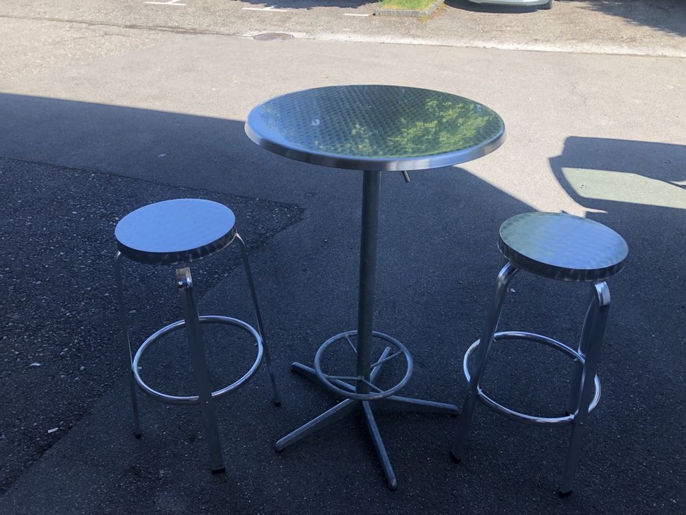 Bistro Tisch und Stühle Kaufen auf Ricardo