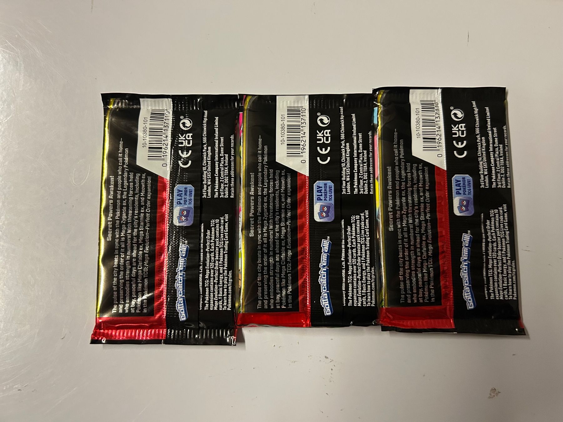 Pokémon Carte collezionabili: Pokemon Mega Evolution: Perfect Order Booster EN 3stk. – Nuovo e nell'imballaggio originale da Wangen an der Aare venduto da SG94 1