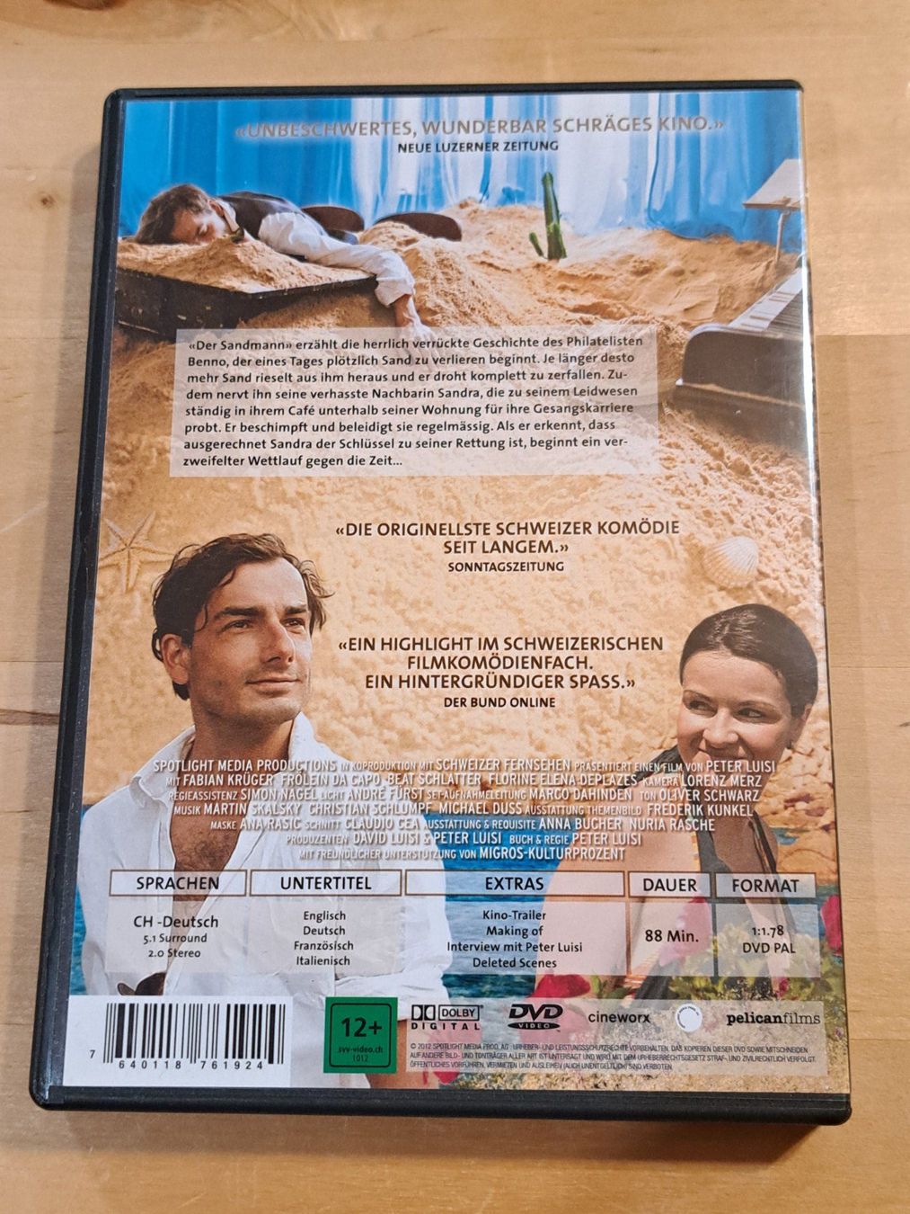 Tutti i DVDs: DVD Der Sandmann - Ein Sommersandtraum" mit Beat Schlatter – Usato da Unterseen venduto da Kanica 1
