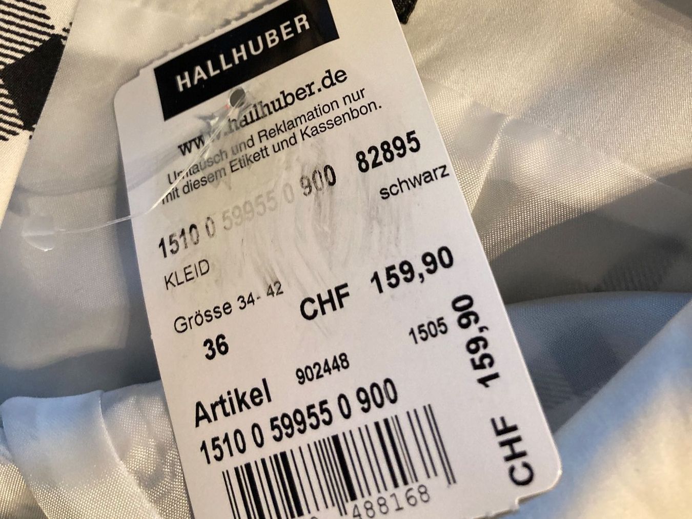 Hallhuber Vestiti: Kleid Hallhuber Gr 36, neu – Nuovo (secondo la descrizione) da Eschenbach SG venduto da verbascum 1