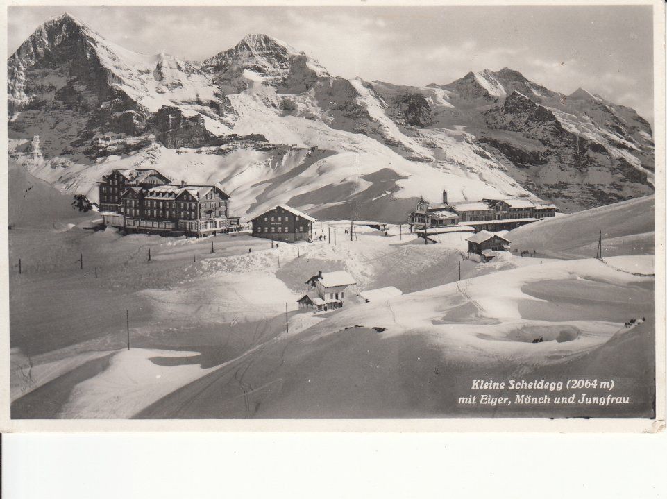 Cartoline postali: Kleine Scheidegg 1936 – Usato da Bürglen TG venduto da StampGraf