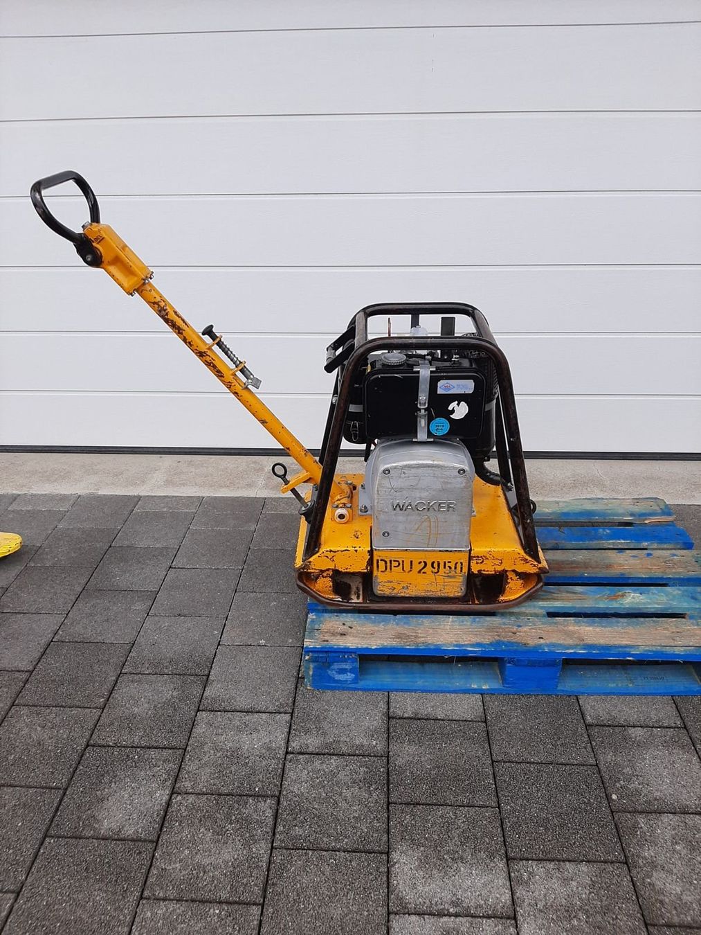 Wacker Neuson Tutte le macchine: Vibroplatte Rüttelplatte Hatz Diesel Wacker Neusson – Usato da Rain venduto da Kleinmoto