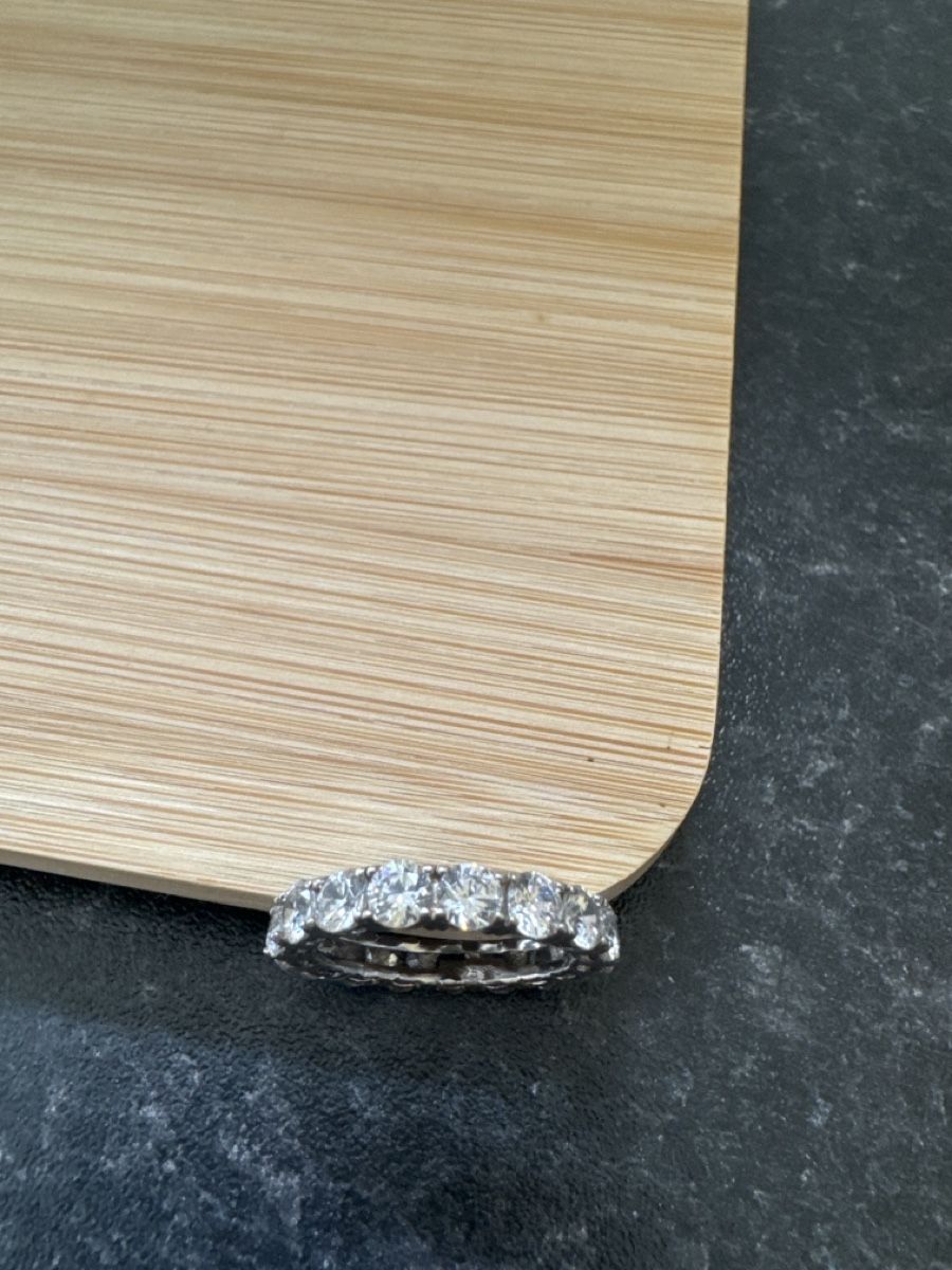 Anelli: Bague argent 925 avec zircons taille 58 – Nuovo e nell'imballaggio originale da Saillon venduto da DelphineZ 1