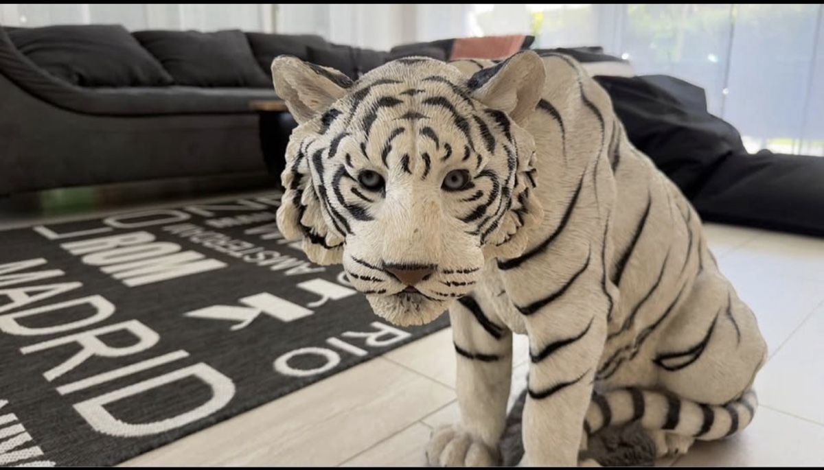 Statuette: Weisser Tiger, Top Zustand! – Nuovo (secondo la descrizione) da Rorschacherberg venduto da dom1987