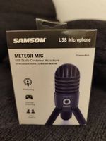 Meteor Mic SAMSON schwarzes Mikrofon nie benutzt 