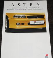 Irmscher Opel Astra Prospekt Brochure 12/95
