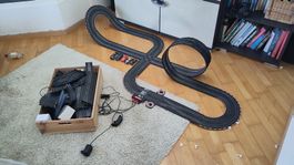 Carrera Autorennbahn mit 5 Autos (2 Set, viele Schienen)