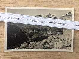 Segantini's Sterbehaus auf Oberengadin AK