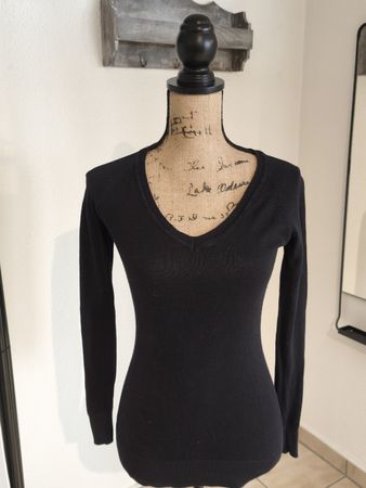 Schwarzer Chicoree Pullover, Grösse S – Top Zustand!