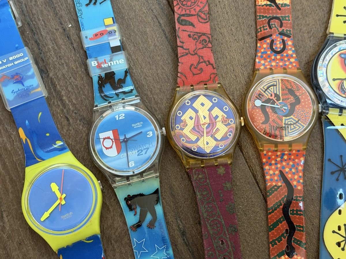 Swatch Uhren: SWATCH - Sammlung 24 Stück ! – Gebraucht aus Lufingen von Rac0 7