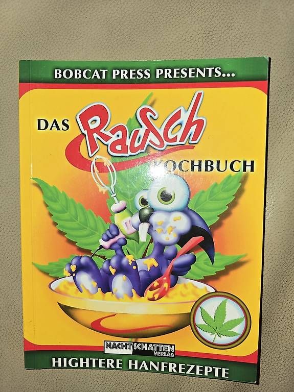 Libri: Das Rausch Kochbuch - kochen mit Cannabis – Usato da Milken venduto da Swissarmyknife89