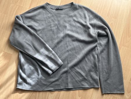 Zara Pullover Gr. L, grau, Herbstpulli (Frau)