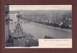 BASEL - Blick vom Münster ins Kleinbasel