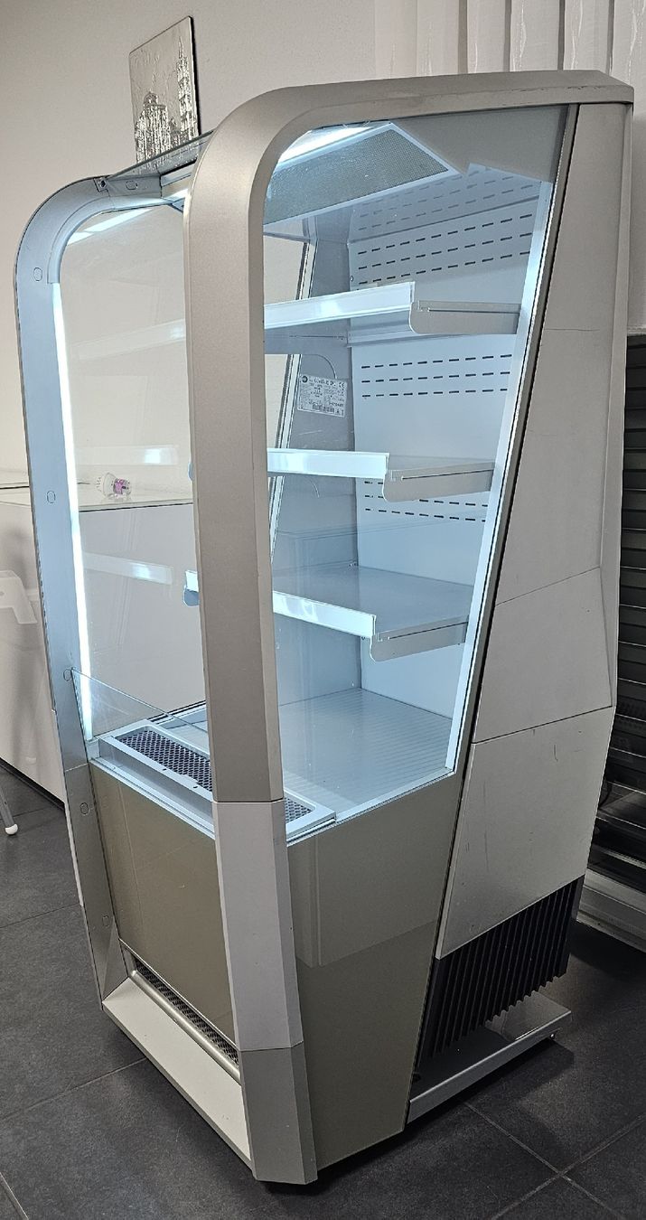 Frigoriferi: Kühlvitrine/Kühlschrank Glasfront silber  – Usato da Rothrist venduto da PhilipsAurea 1