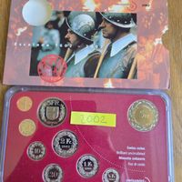 Original Schweizer Münzen Satz 2002 Escalade Genf! Top..