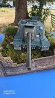 Modellino carro armato SU-100 scala 1:35 assemblato e dipint