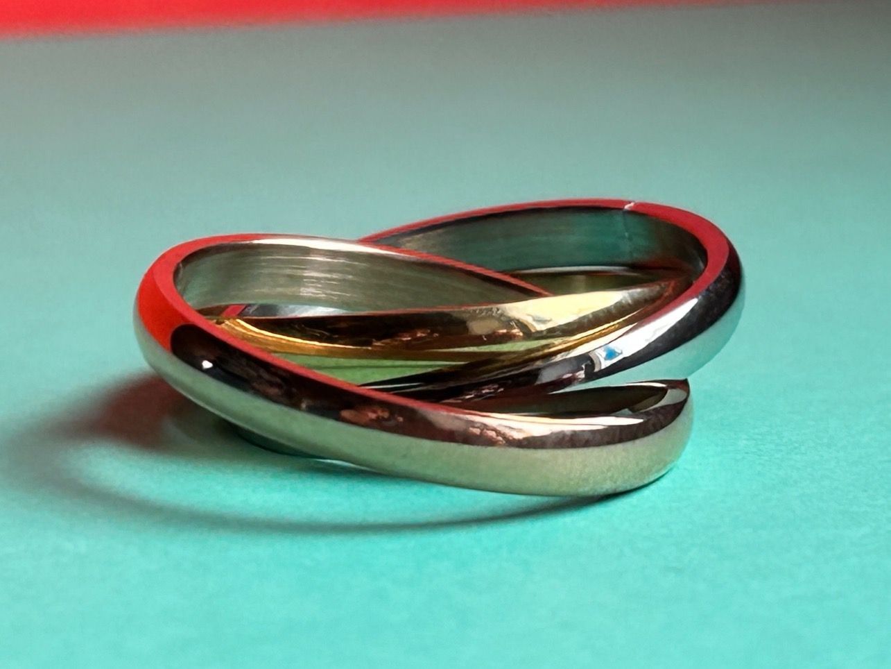 Ringe: Ring Trinity (3 color) 59/56/53 – Gebraucht aus Laufen von belleskulptur 3