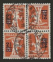 Schweiz 1921 Kehrdruck 2 K 13 Basel  Katalog 19.-