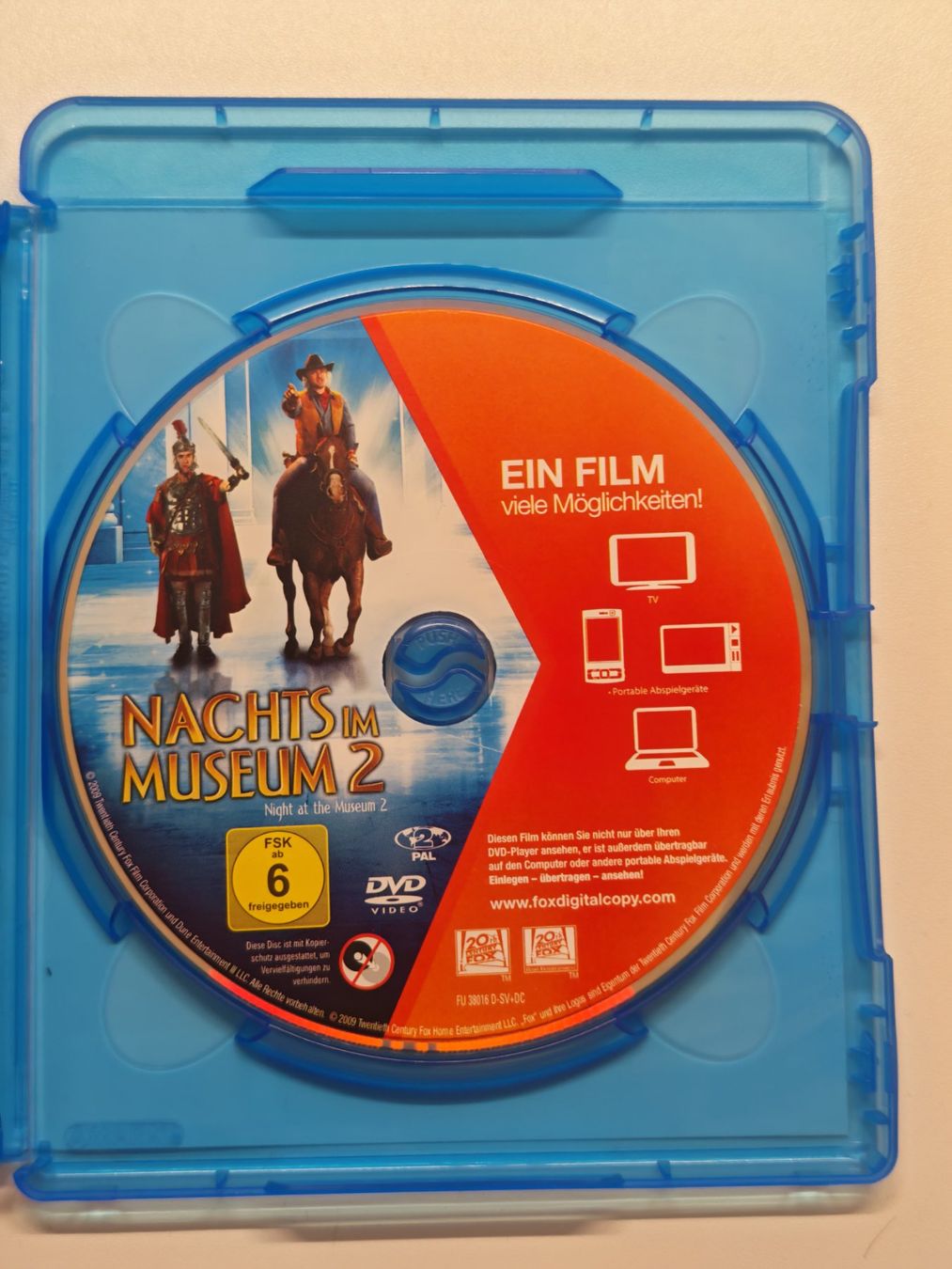 Tutti i DVDs: Nachts im Museum 2 – Usato da Liestal venduto da Kratzilla 2