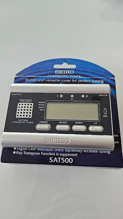 Strumenti musicali: Tuner Seiko SAT 500 – Usato da Lumino venduto da Doni_dp