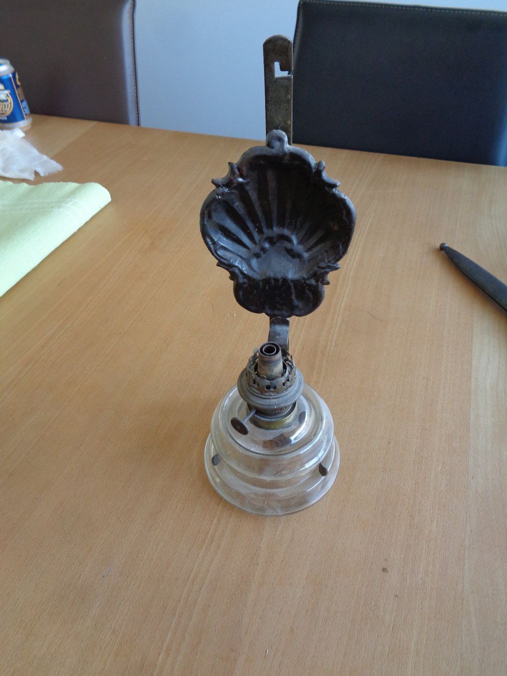 Lampade: Petrollampe  antik Wandmodell – Usato da Schmitten FR venduto da aargi49