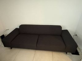 Anthrazit Couch 2400x1000x680 top Zustand und bequem 