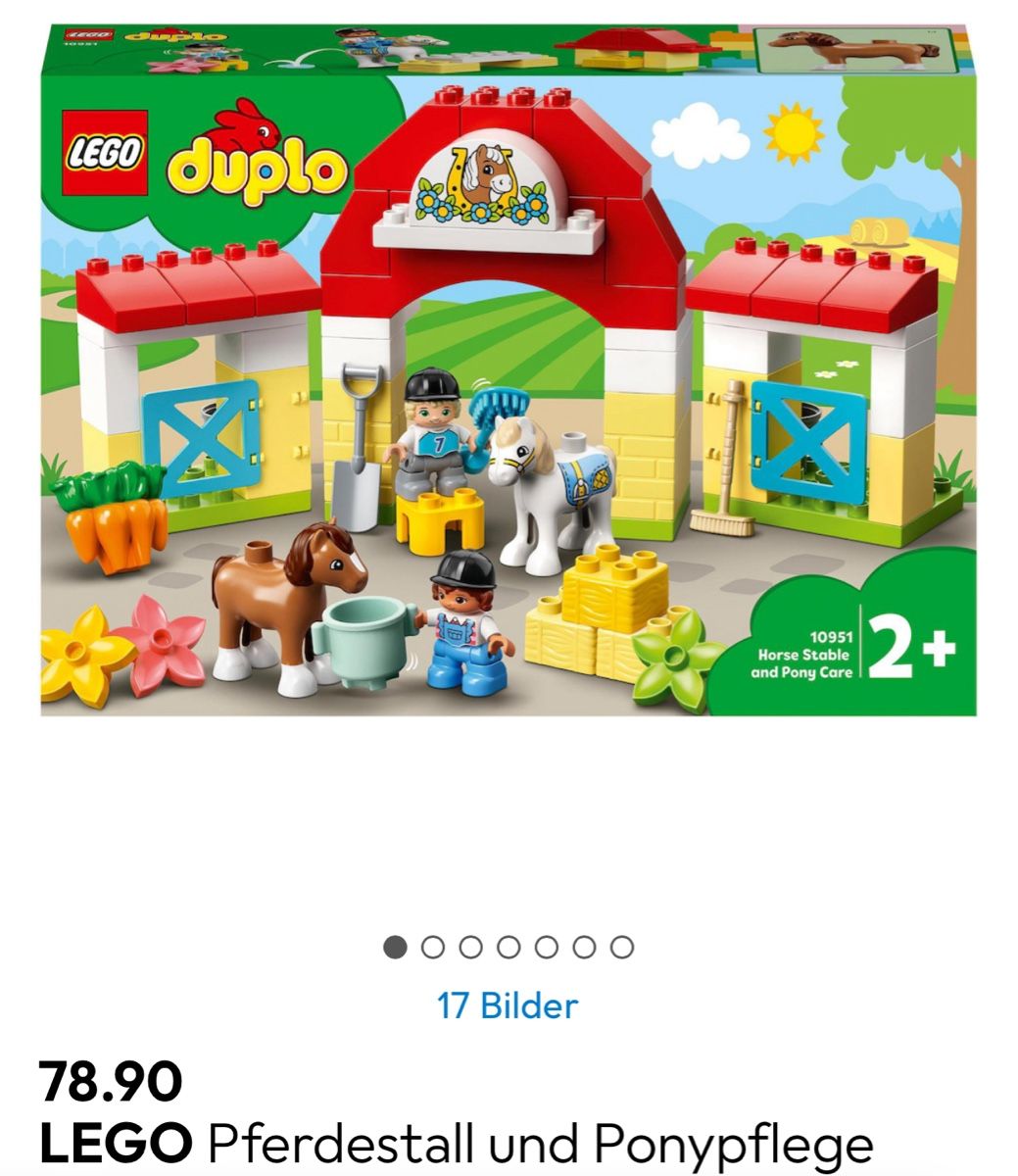 Lego Kit di costruzioni: LEGO Duplo Pferdestall 10951 – Usato da Oberwil BL venduto da Gutundsuperklein16 3