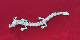 1 Stück Silber Drache Figur, Glücksbringer Deko.