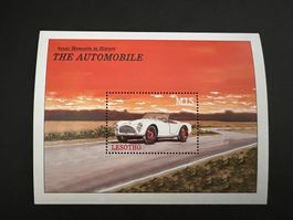 Lesotho The Automobile Block  2000 **  Luxus   (B814)