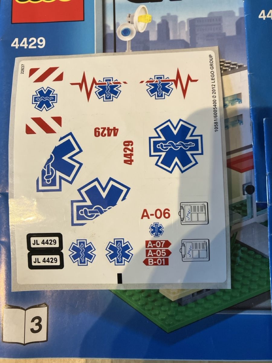 Lego Kit di costruzioni: Lego 4429 Helicopter Rescue – Usato da Glarus venduto da Jhuber78 2
