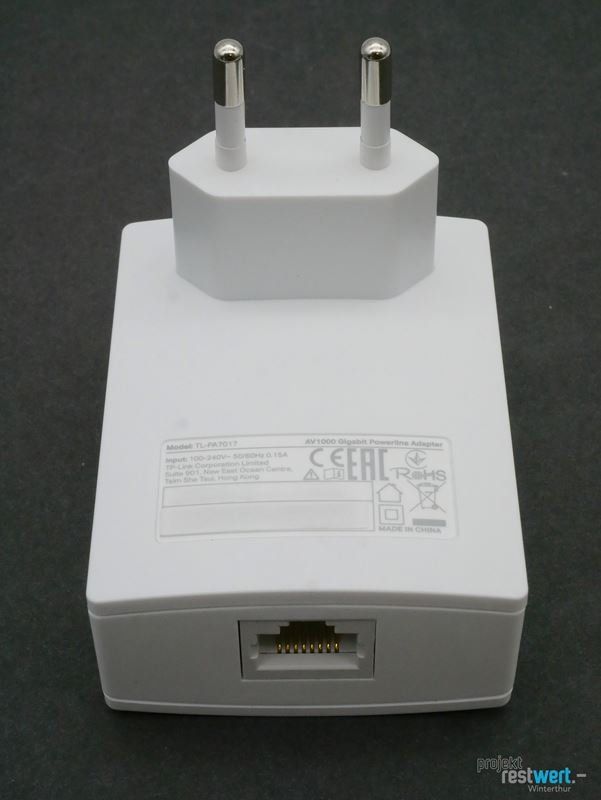 TP-Link Laufwerke & Adapter: TP-LINK TL-PA7017 KIT Gigabit Powerline Adapter – Neu (gemäss Beschreibung) aus Winterthur von Restwert_Winterthur 2