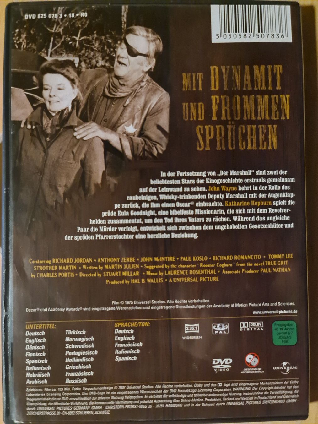 Tutti i DVDs: John Wayne - Mit Dynamit und frommen Sprüchen western DVD – Usato da Dintikon venduto da Vexi 1