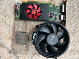 Titel: AMD Ryzen 5 3600 + Kühler + Grafikkarte