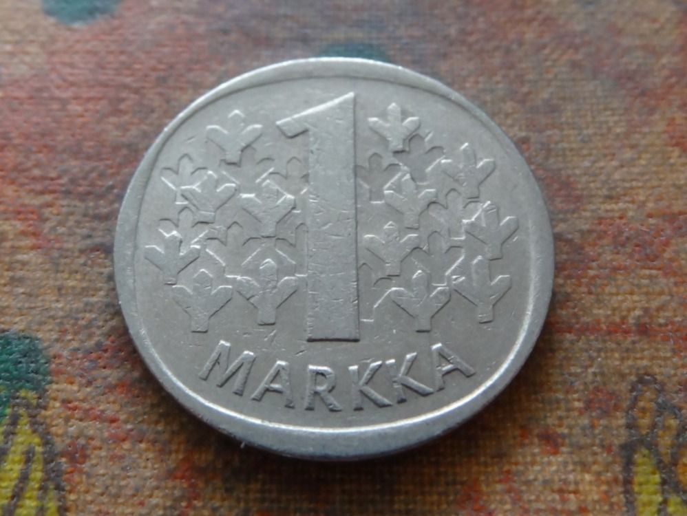 Alle Münzen: FINLANDE  1  Markka  1980 – Gebraucht aus Romanel-sur-Lausanne von Swift13 1