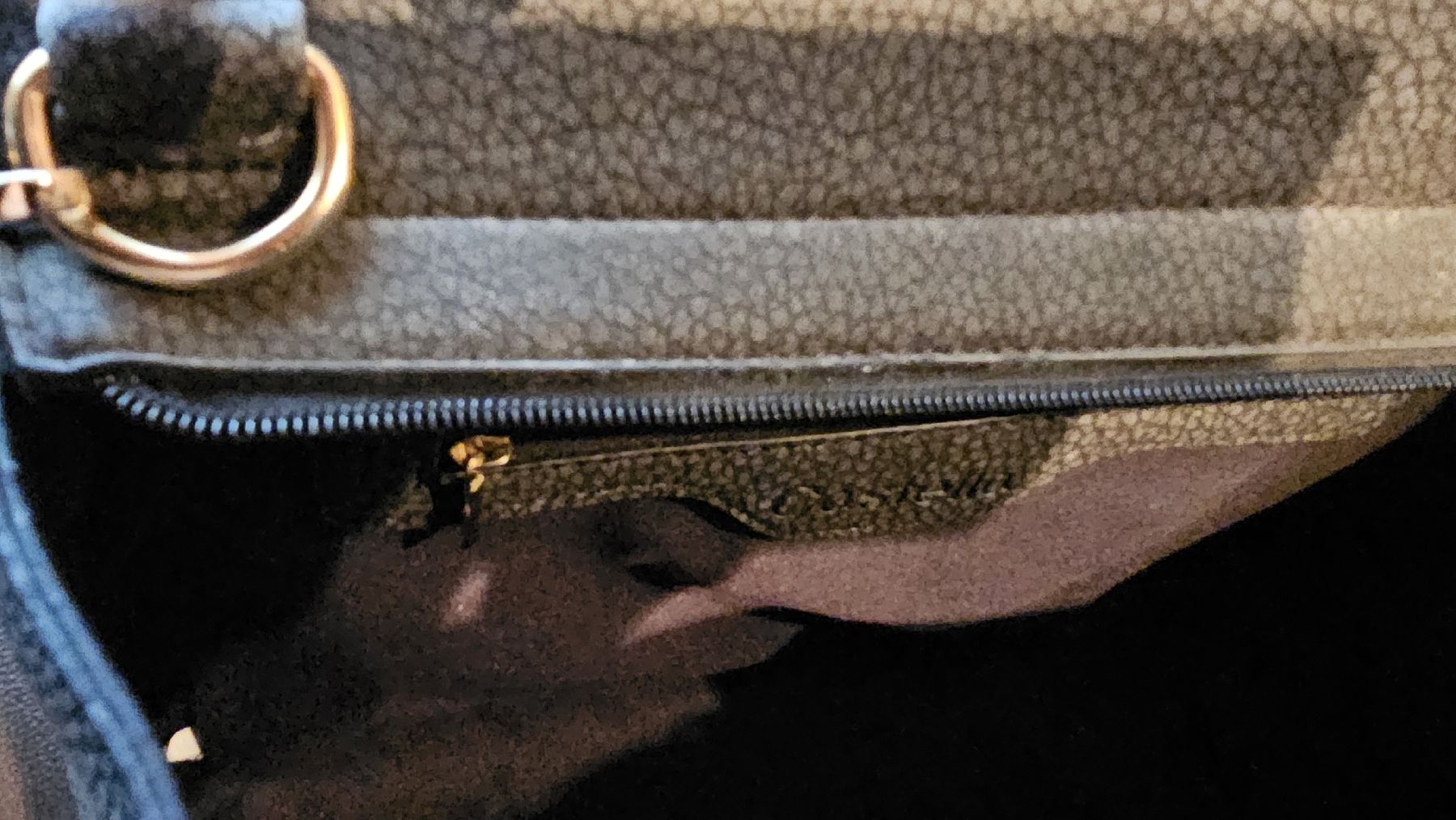Borse da donna: Henkeltasche mit Schultergurt, anthrazit, top Zustand – Nuovo (secondo la descrizione) da Arbon venduto da Flyaway8 4