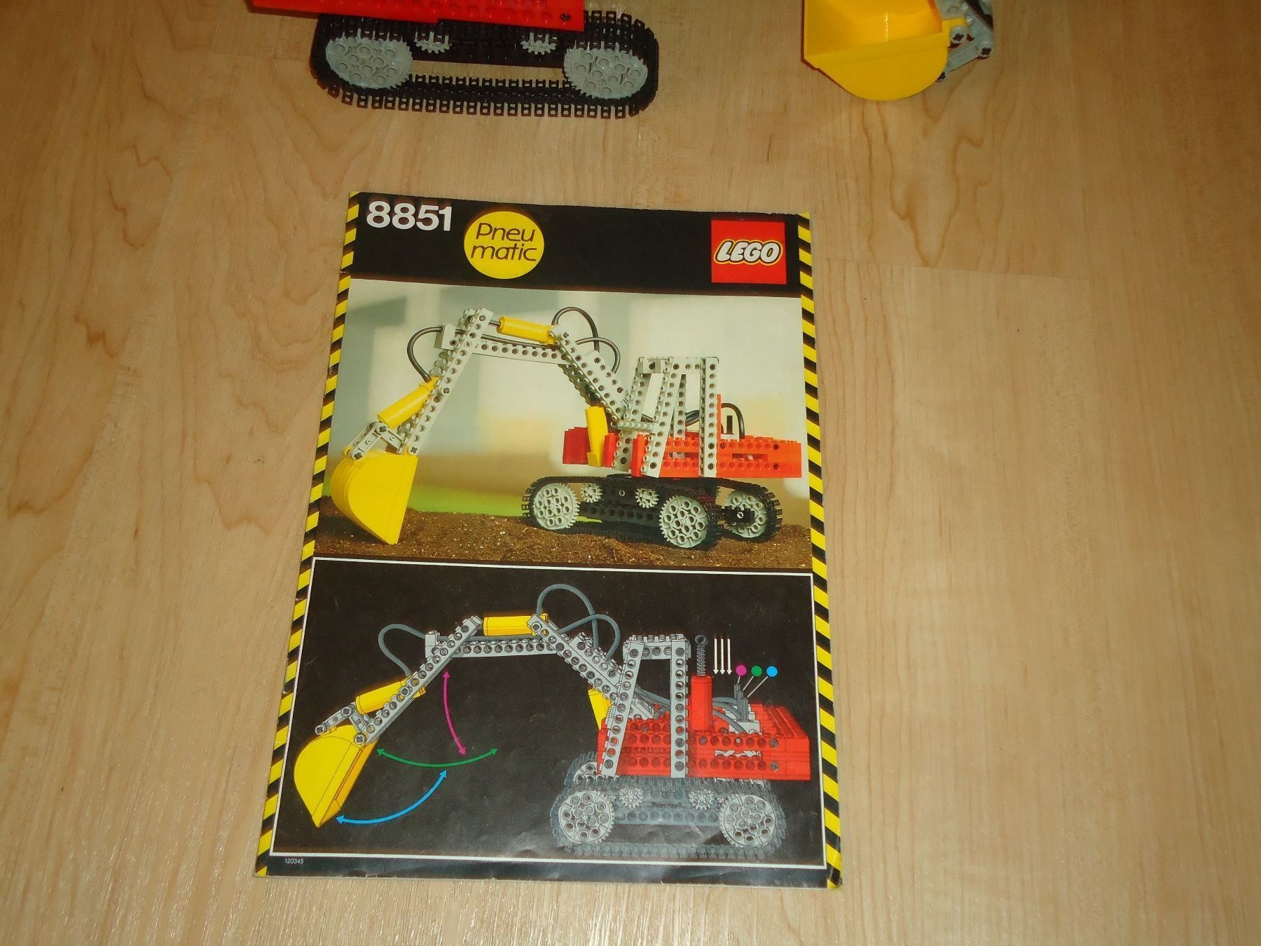 Lego Giocattoli: Lego Technik 8851 Pneumatic Bagger – Usato da Schattdorf venduto da mamo1952 1