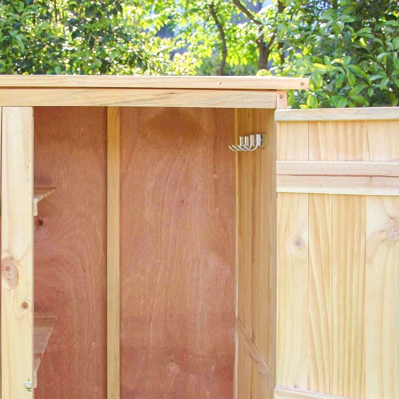 Casette da giardino & serre: WilTec 60823 Gartenhaus Eintürig – Nuovo e nell'imballaggio originale da Bottighofen venduto da zaap 2