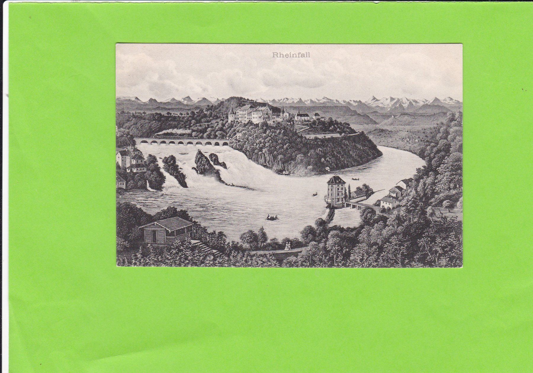 Cartoline postali: Rheinfall – Usato da St. Peterzell venduto da neckertal